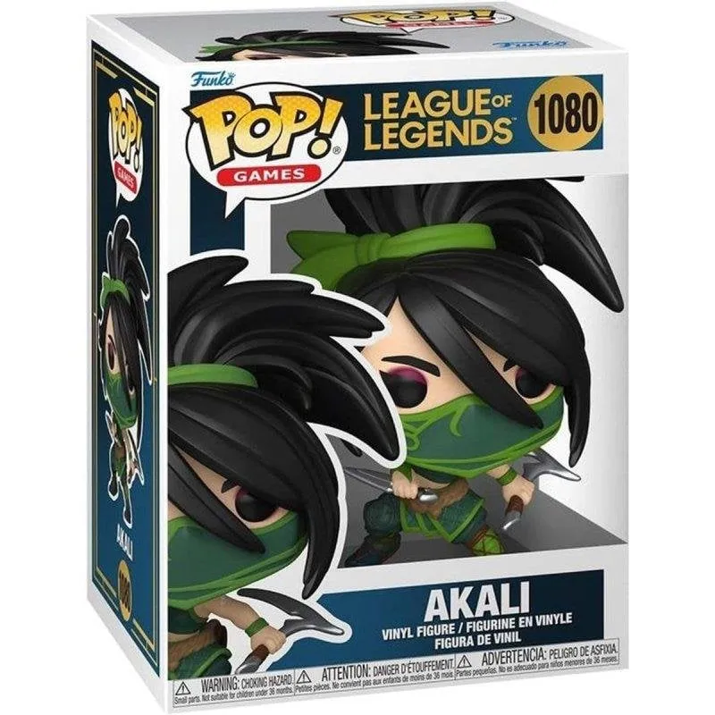 Funko Pop! Akali #1080 League of Legends Figura Vinile ~10 cm - immagine 1