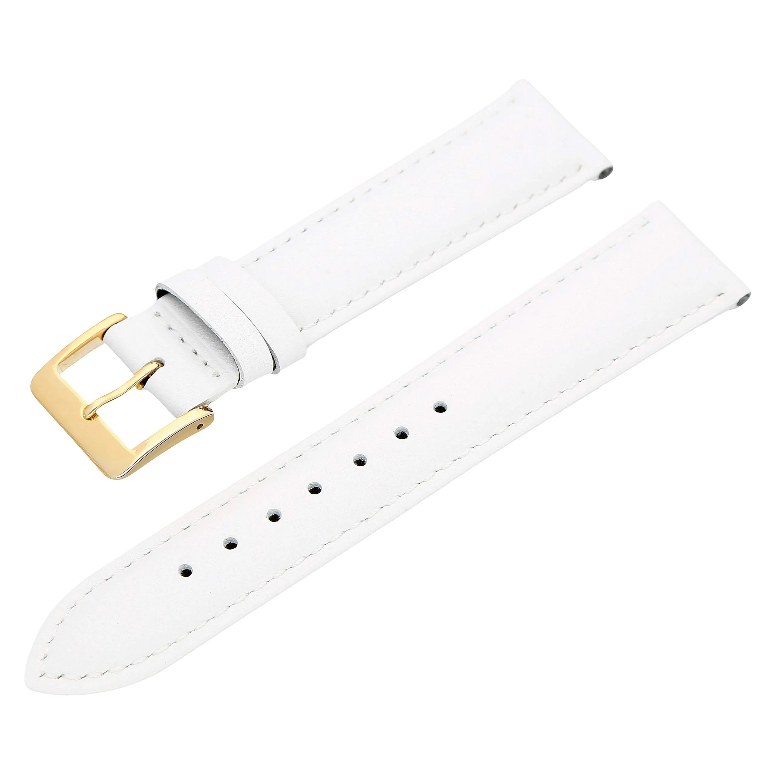 MARCHEL Cinturino in Pelle Liscia LLB Bovina, 14 mm XL, Metallo - immagine 2