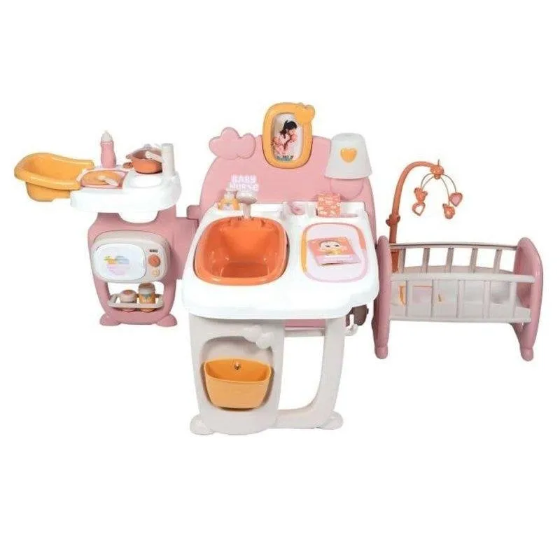 Casa delle bambole ripiegabile Smoby Grande Maison des Bébés 19 accessori - immagine 1