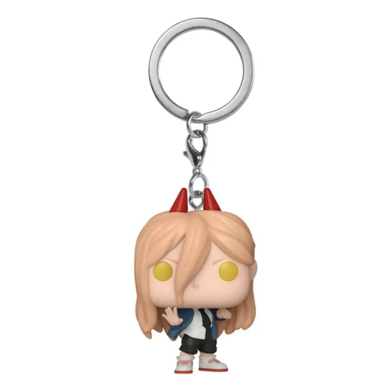 Portachiavi Funko POP! Power Chainsaw Man Multicolore Vinile 102 mm - immagine 1