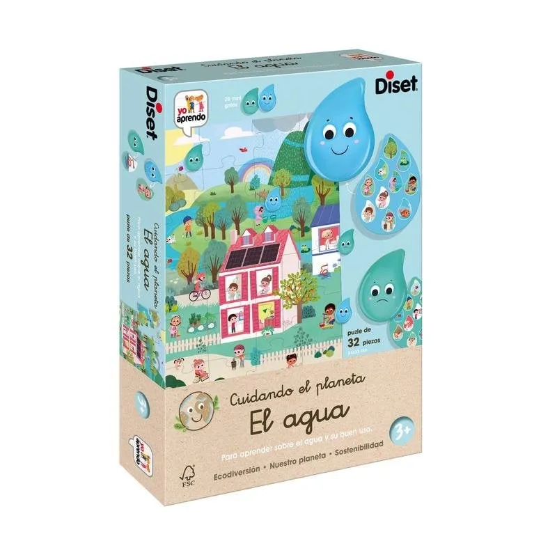Gioco Educativo Diset Yo Aprendo Cuidando El Planeta El Agua 3 anni - immagine 1