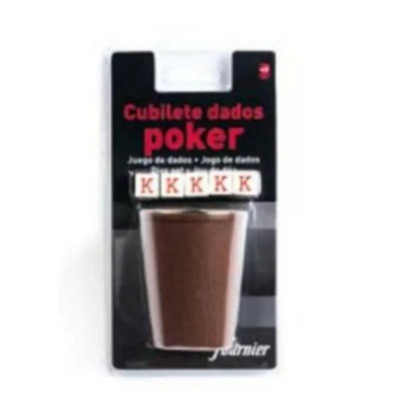 Gioco d'Azzardo Fournier Bicchiere e Dadi Poker F29451 - immagine 1