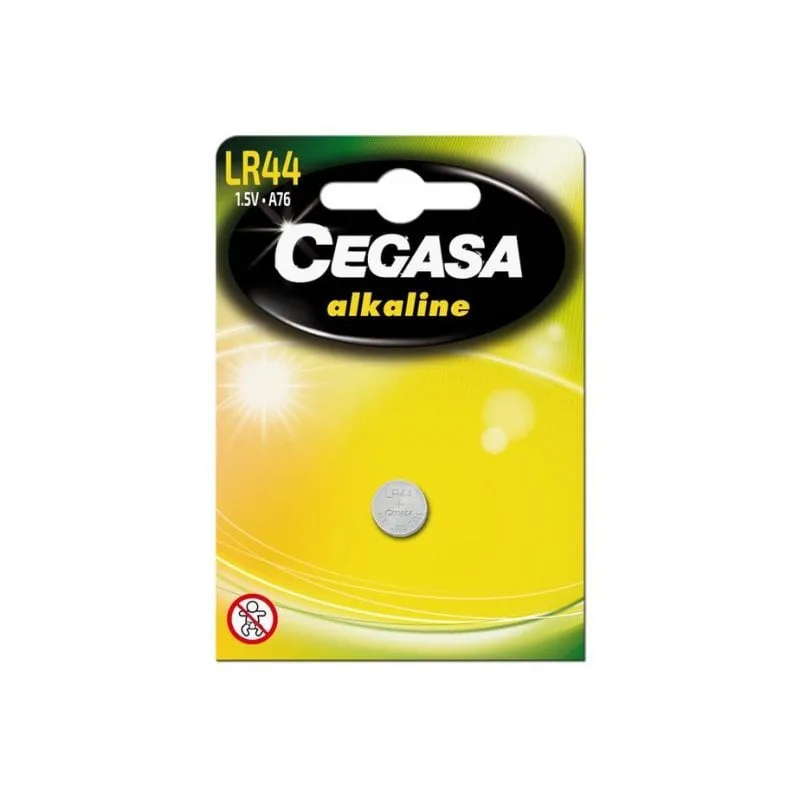 Pila Alcalina LR44 Cegasa 1,5V Blister - immagine 1
