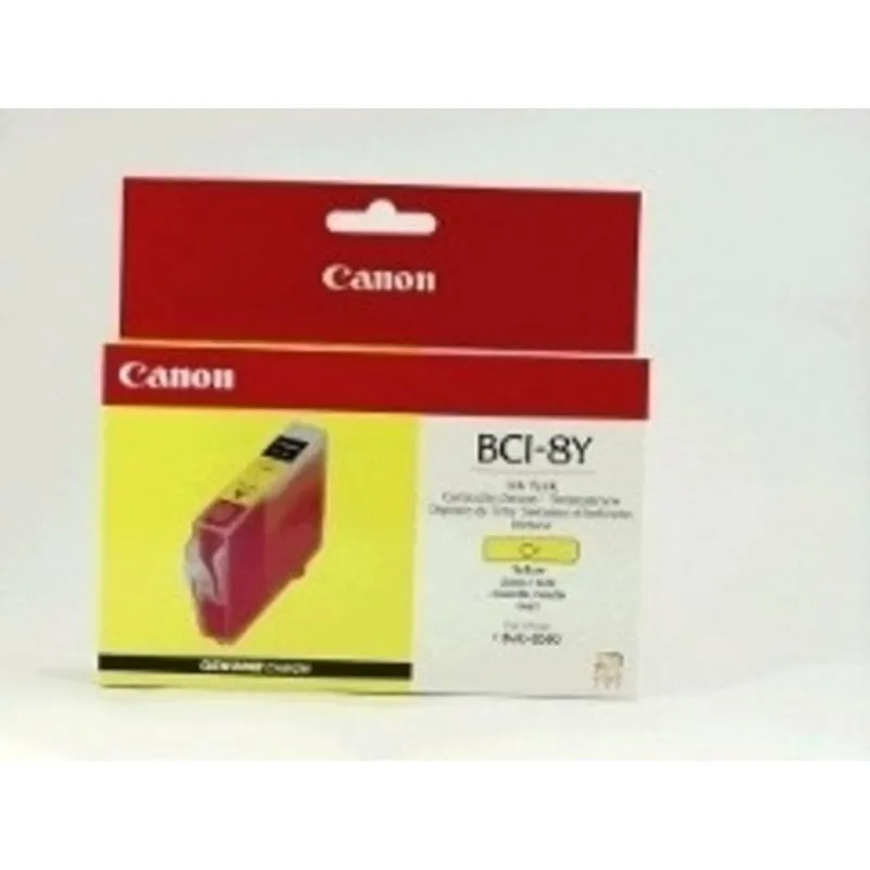 Cartuccia d'inchiostro Canon BCI-8Y Giallo Pigmento Originale - immagine 1