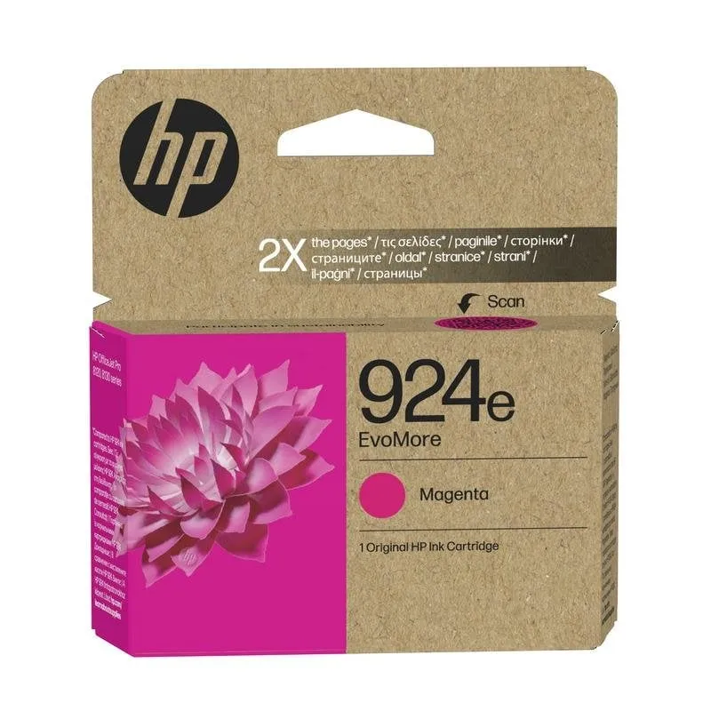 Cartuccia d'inchiostro HP EvoMore 924e Magenta Alto Rendimento - immagine 1