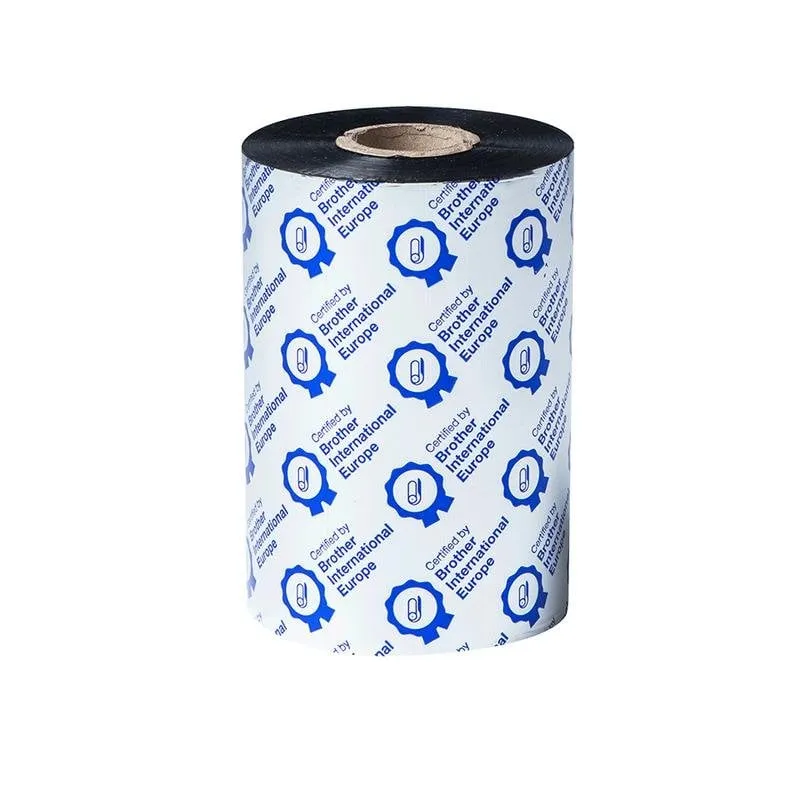 Nastro d'inchiostro Brother BWS-1D450-110 110mm x 450m 8 Pezzi - immagine 1