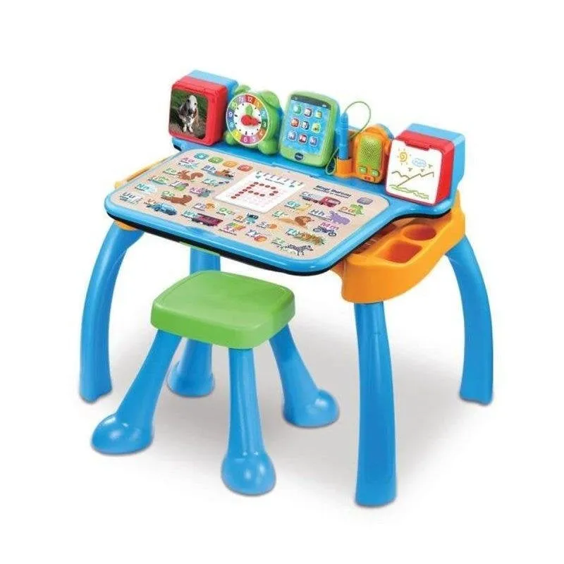 Scrivania interattiva VTech MagiBureau 6 in 1 con piano e sgabello - immagine 1
