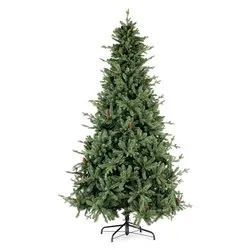 Albero Natale addobbato FERNOW (H210 D132 cm) 0982608 - immagine 1