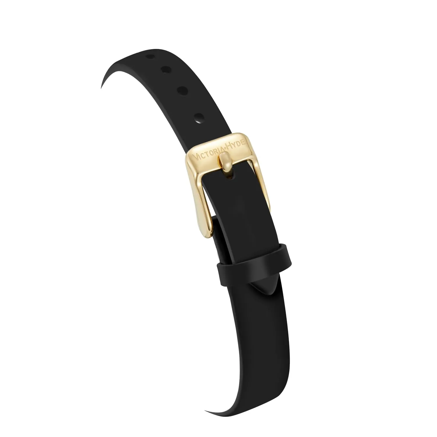 VICTORIA HYDE Orologio rettangolare da donna, quadrante verde, analogico, al quarzo, con cinturino in acciaio inox, nero - immagine 6