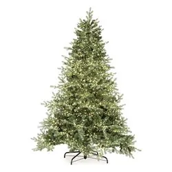 Albero Natale addobbato SHAND (H240 D170 cm) 0982633 - immagine 1