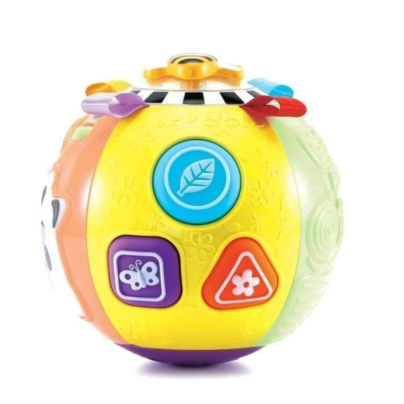 Palla interattiva VTech Lumi Animal multicolore con luci e suoni per bambini 6-36 mesi - immagine 1