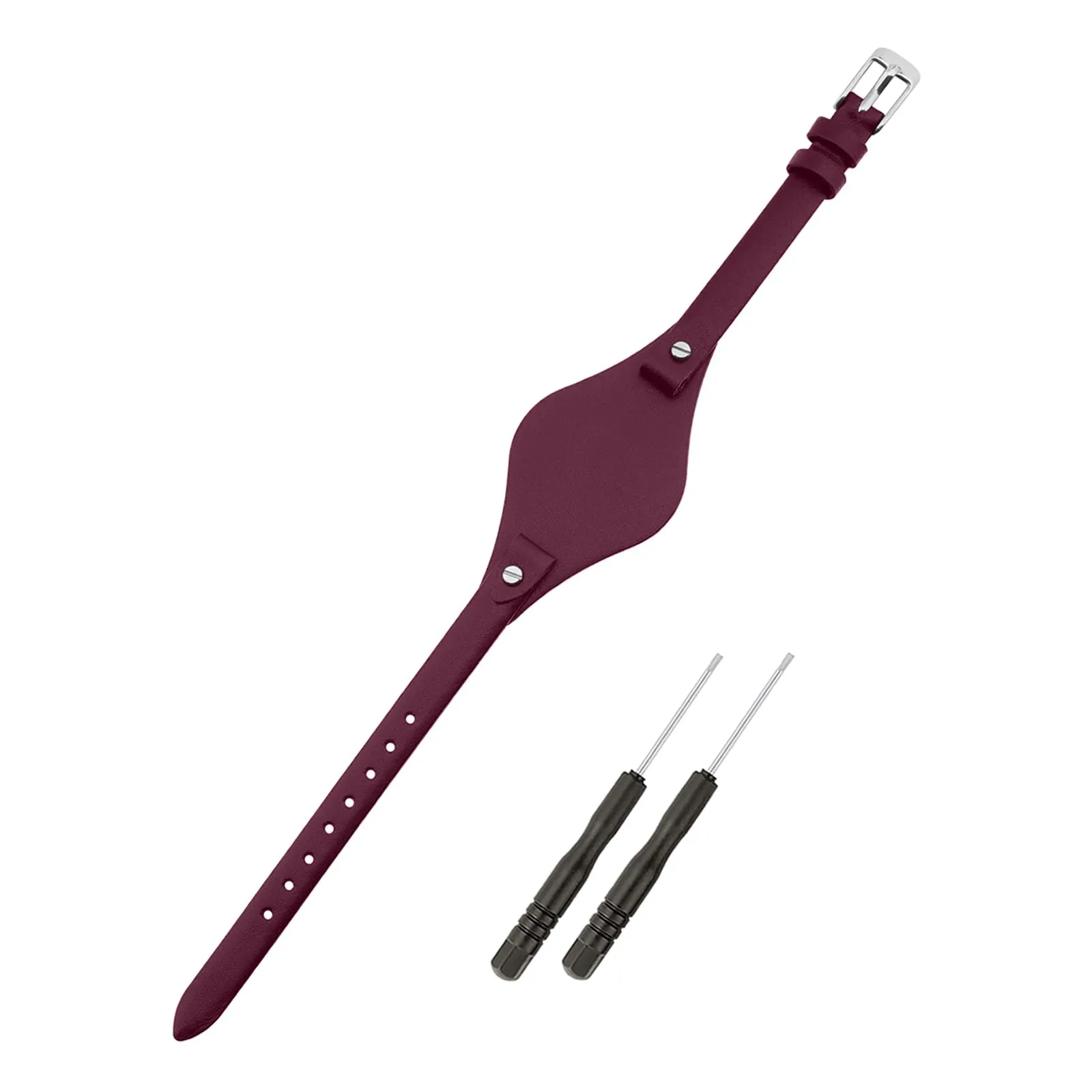 SANDEIN Cinturino compatibile con Fossil, cinturino da polso in pelle morbida da 8 mm per donne, cinturino di ricambio per orologi Fossil serie ES3077 ES3148 ES3262 e ES4119 ES4176, 8mm, Pelle, Non - immagine 1