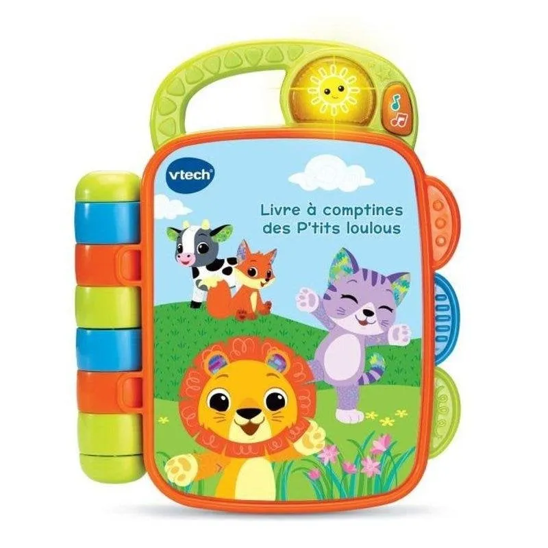 Libro Musicale Interattivo VTech Baby Comptines des P'tits Loulous 6-36 mesi - immagine 1