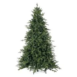Albero Natale LIVIGNO Verde (PVC e PE - H270 D170 cm) 0973601 - immagine 1