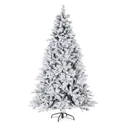 Albero Natale TONALE Verde innevato (PVC e PE - H150 D108 cm) 0973452 - immagine 1