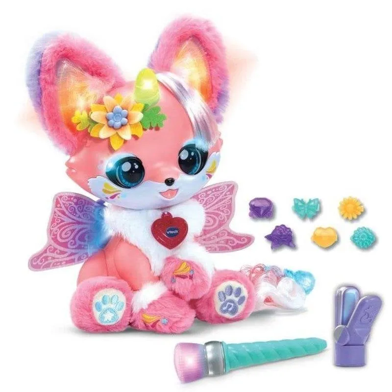 Peluche VTech Lili Beauty Fata Interattiva Trucco e Acconciatura - immagine 1