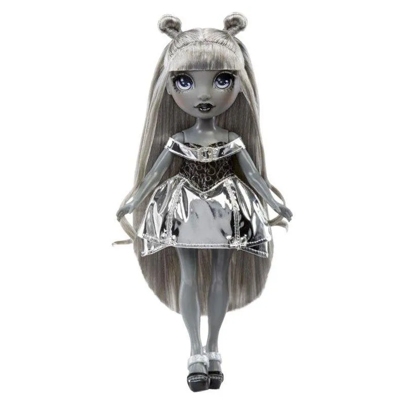 Bambola MGA Shadow High Luna 28 cm Articolata Capelli Argento Vestito Metallizzato - immagine 1