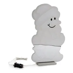 Pupazzo di neve (40x2x59,5cm) 0980509 - immagine 1