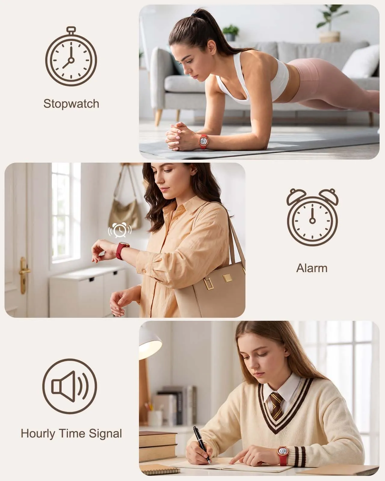 CIVO Orologio Digitale Donna Sportivo: Grandi Numeri Facili da Leggere, - immagine 6