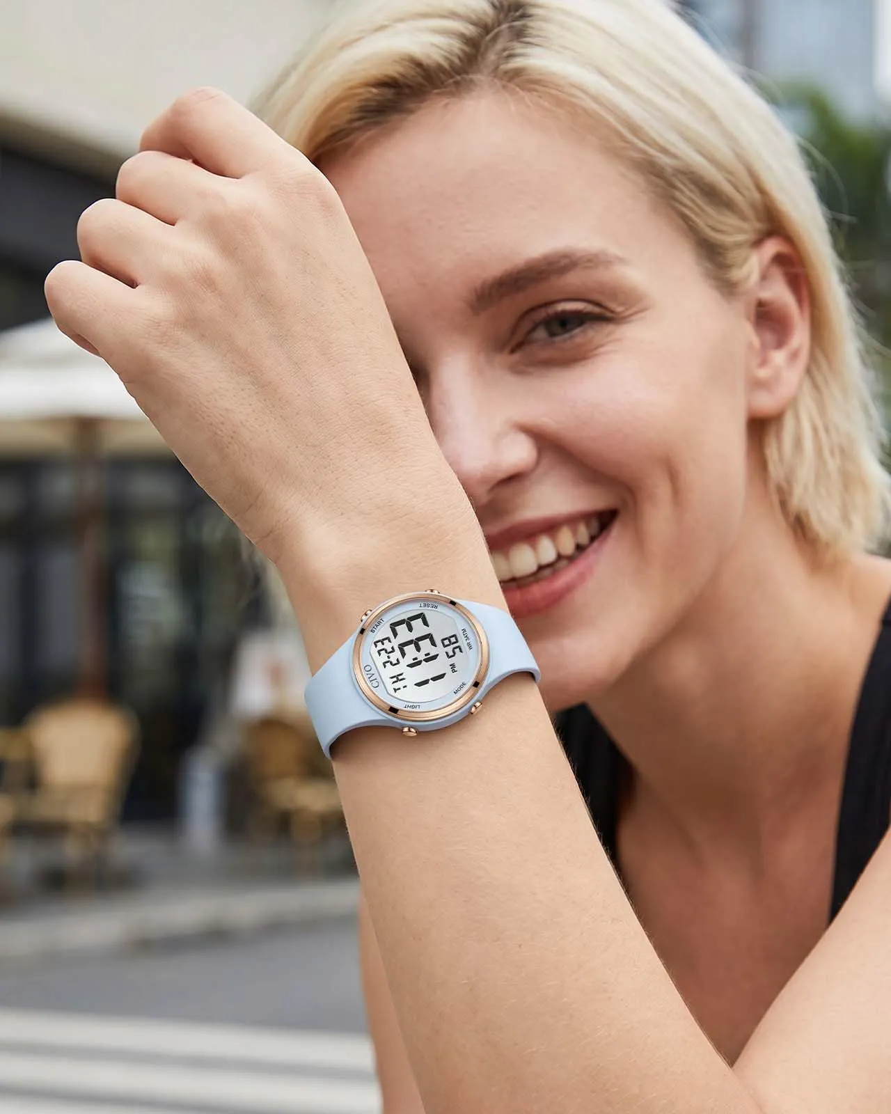 CIVO Orologio Digitale Donna Sportivo: Grandi Numeri Facili da Leggere, - immagine 2
