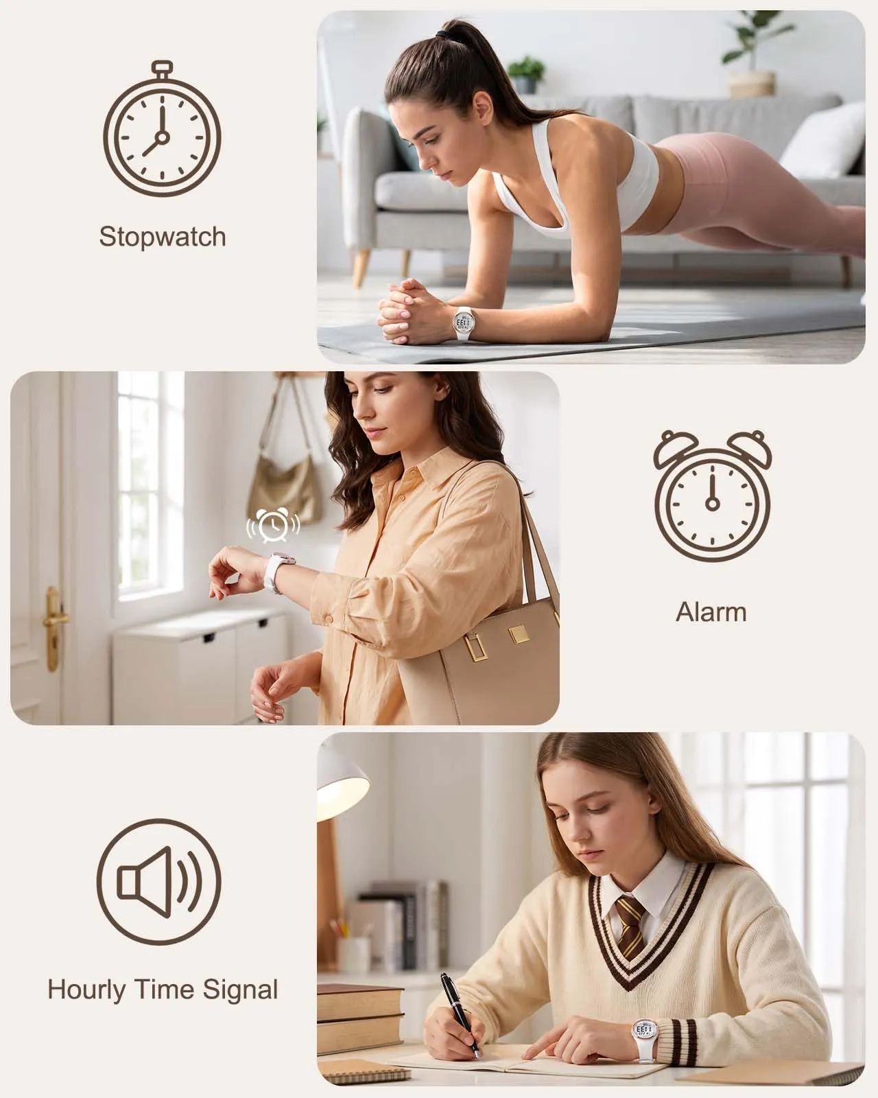 CIVO Orologio Sportivo Donna Digitale: Ampio Display LCD, Grandi Numeri - immagine 6