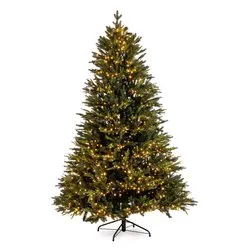 Albero Natale addobbato BERKSHIRE (H210 D132 cm) 0970092 - immagine 1