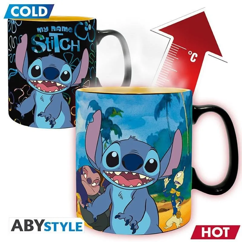 Tazza Termocromatica ABYSTYLE Lilo & Stitch 0,46 L - immagine 1