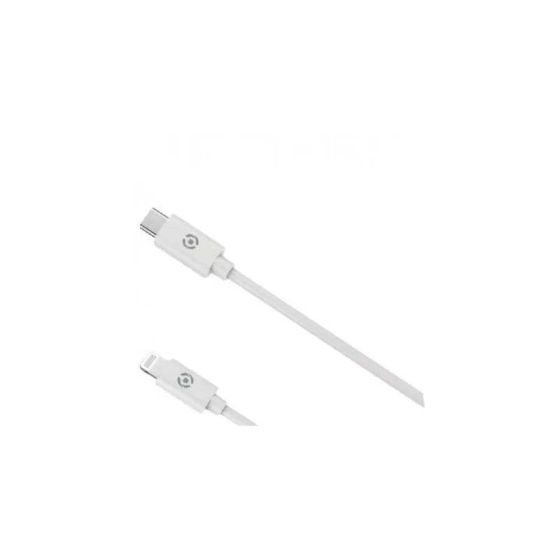 Cavo USB-C per Lightning Celly 1 m bianco - immagine 1