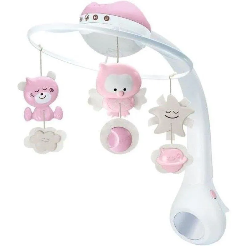 Mobile Musicale Infantino 3 in 1 con Proiettore e Specchio - immagine 1