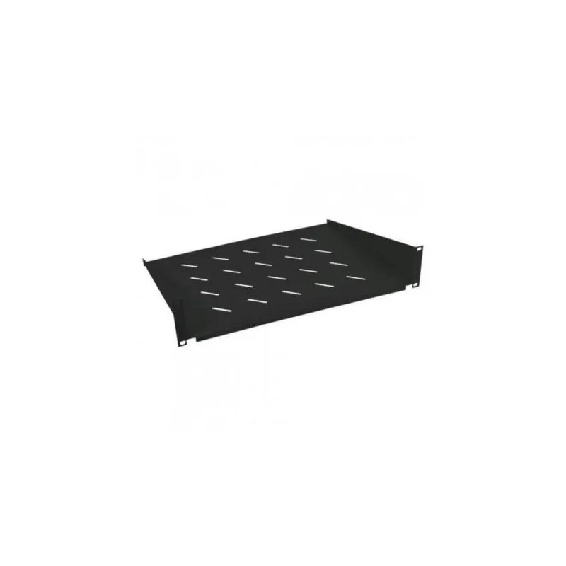 Scaffale fisso Phasak 1U 315 mm nero per rack 19" - immagine 1