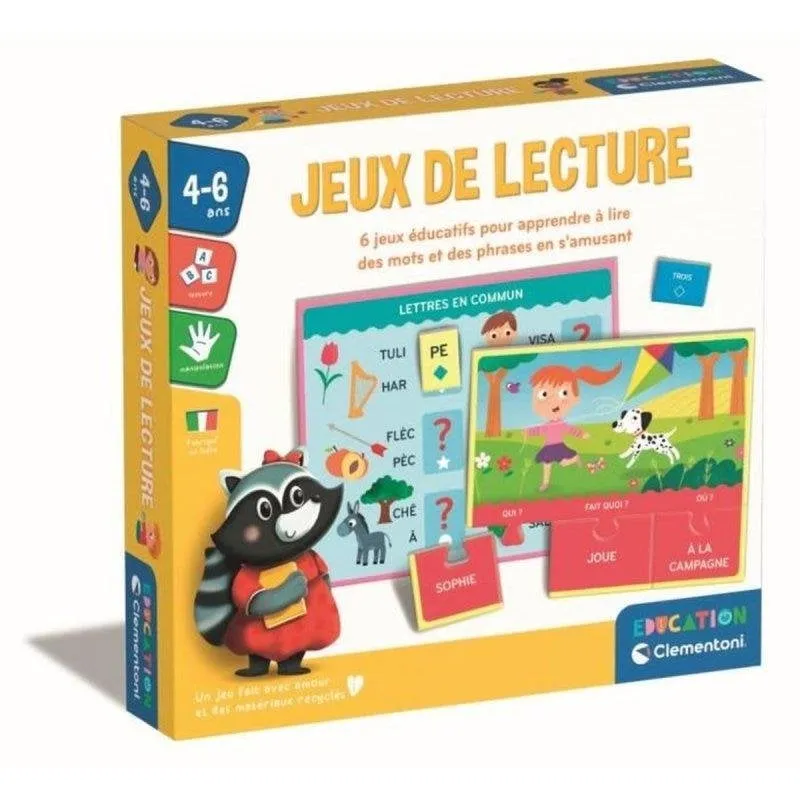 Gioco di Apprendimento della Lettura Progressivo Clementoni con 6 Attività - immagine 1