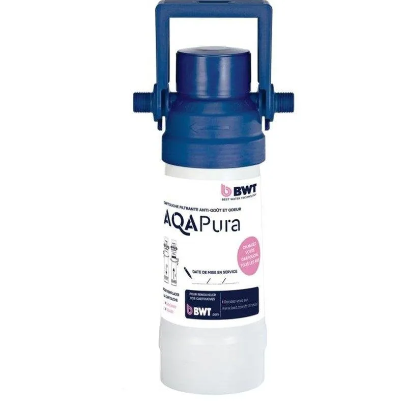 Filtro acqua BWT AQA Pura bianco 20 micron 1 m3/h 8 bar - immagine 1