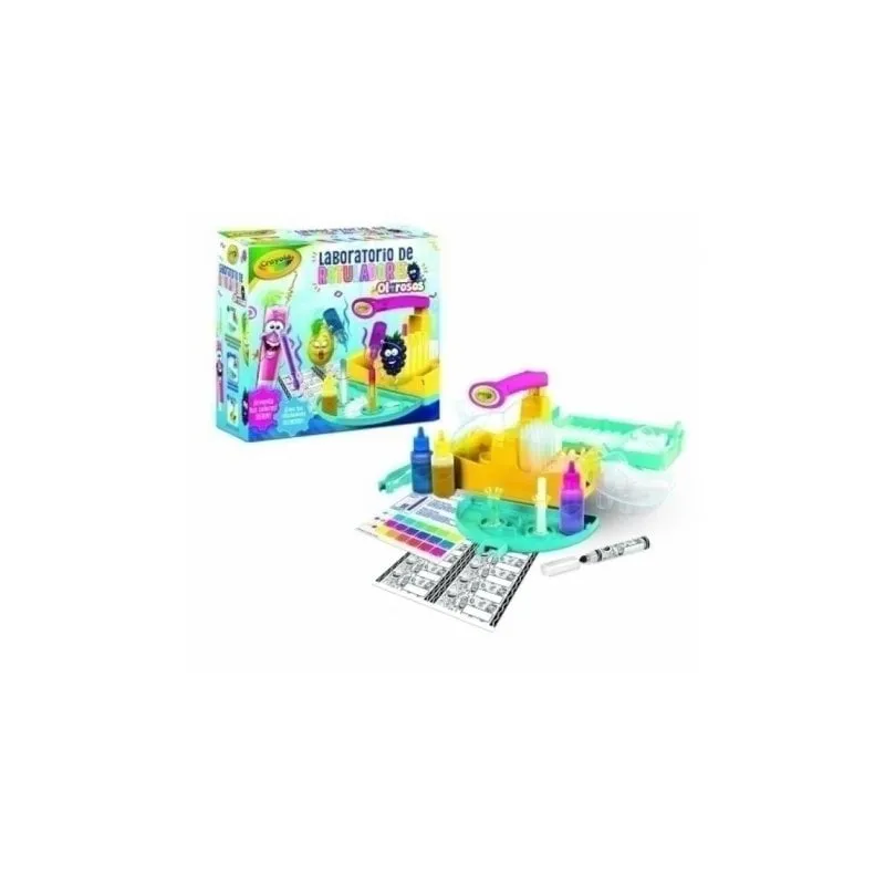 Laboratorio Crayola Pennarelli Profumati Neon per Bambini - immagine 1