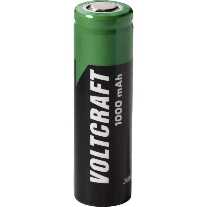 Accumulatore Voltcraft 14500 Flat-Top Li-Ion 3,7V 1000 mAh - immagine 1