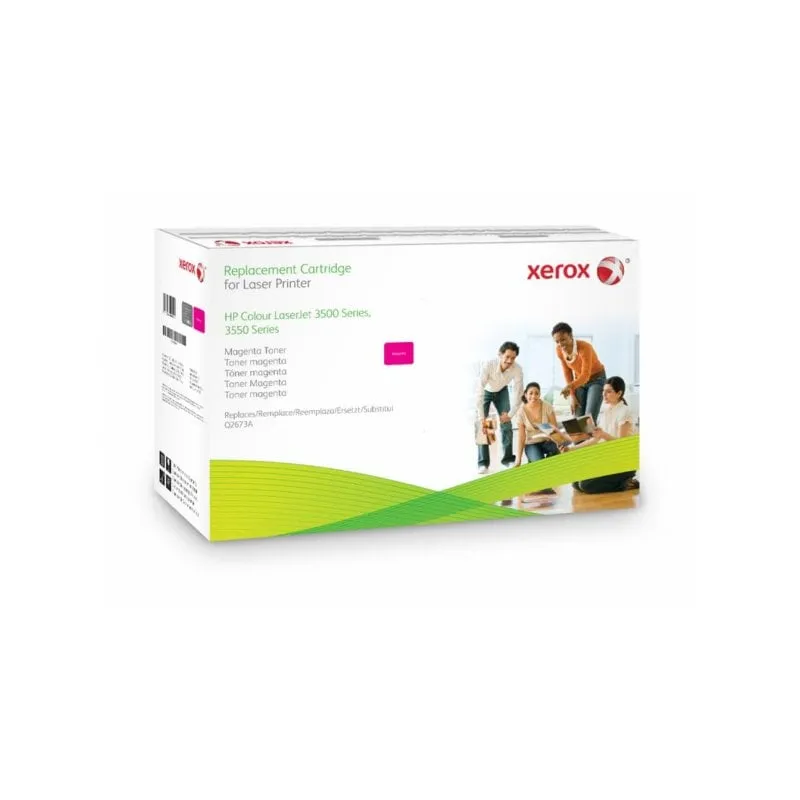 Cartuccia toner magenta Xerox compatibile con HP Color LaserJet 3500/3550 - immagine 1