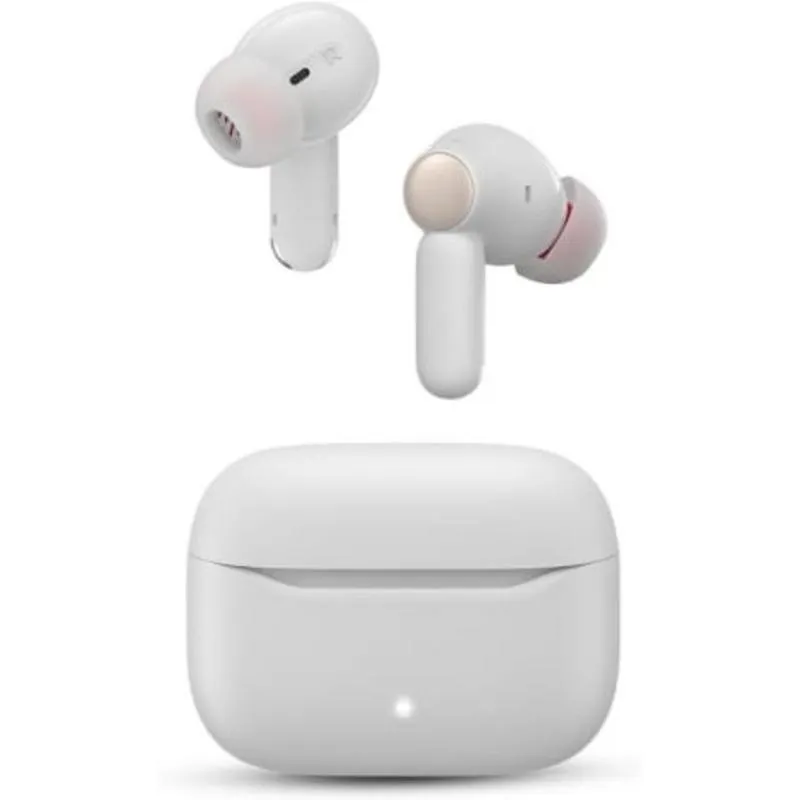 Auricolari SPC Ether 3 Pro wireless Bluetooth con Cancellazione Rumore, doppia connessione, controllo touch bianco - immagine 1