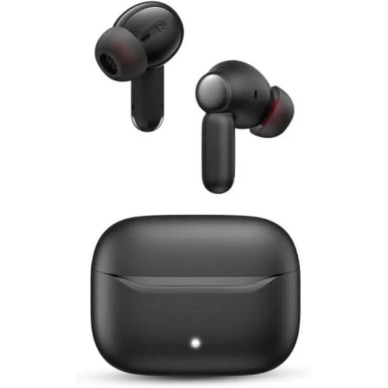 Auricolari SPC Ether 3 Pro wireless Bluetooth con cancellazione rumore ENC, doppia connessione, nero - immagine 1
