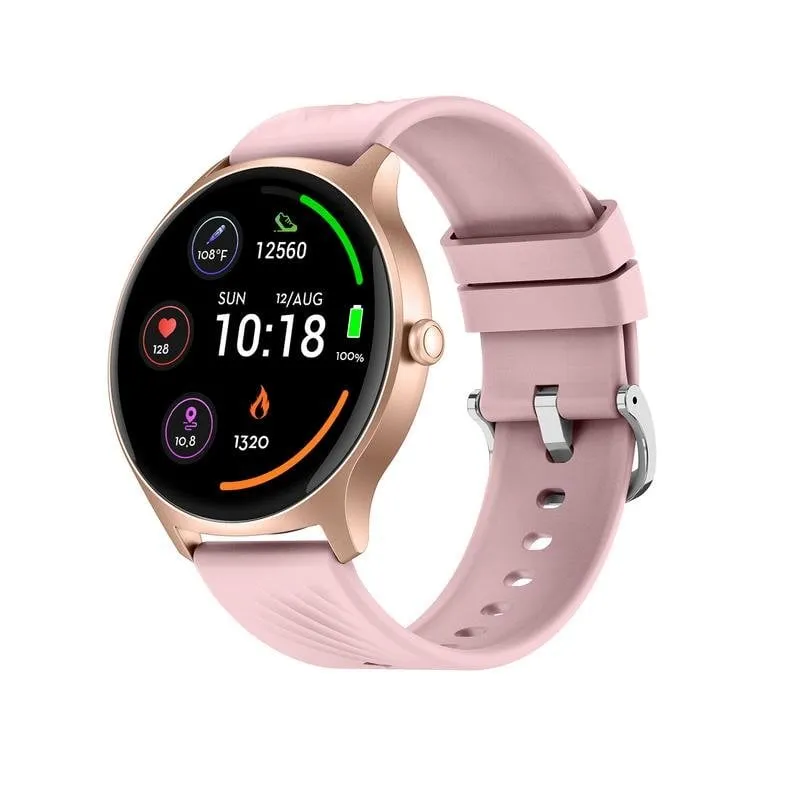 Denver SWC-387RO Bluetooth 1,43" Oro rosa Cinturino rosa Taglia unica IP67 SpO2 Cardio - immagine 1