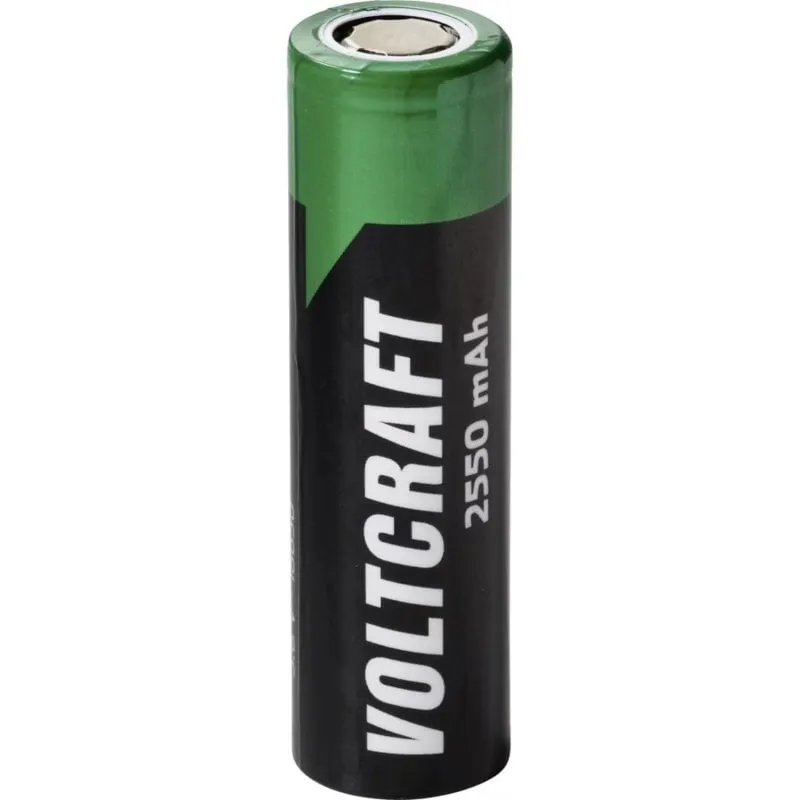 Batteria ricaricabile Voltcraft VC-17665980 18650 Li-Ion 3.6V 2550mAh - immagine 1