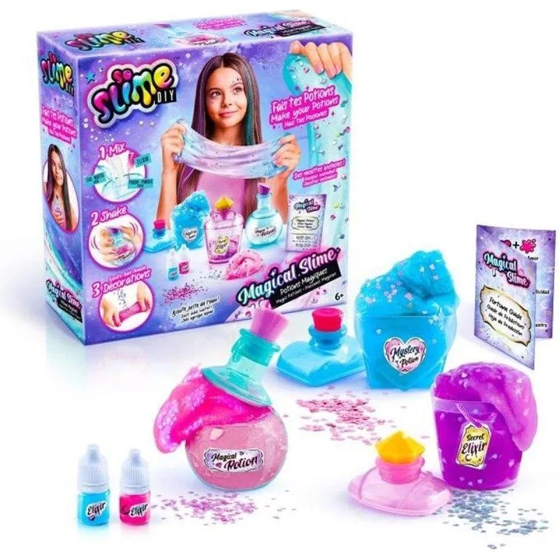 Kit Creativo Slime Magico Canal Toys SSC 214 Baule Pozioni 13 Pezzi - immagine 1