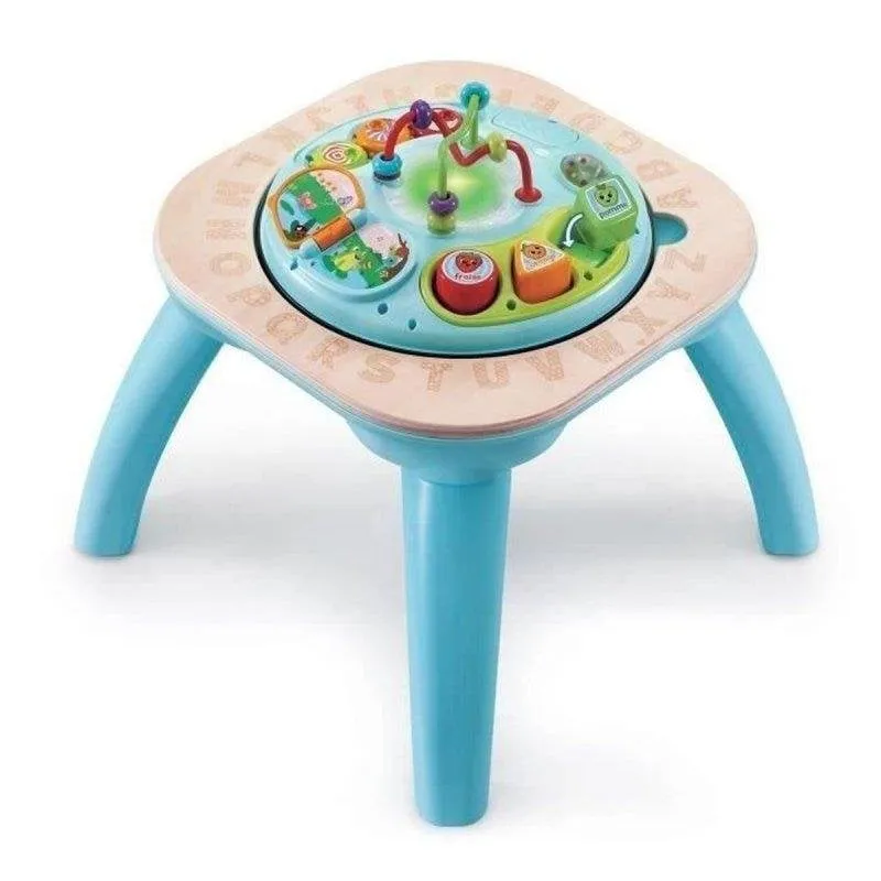 VTech Baby Tavolo Attività Evolutivo 3-in-1 con Parti in Legno FSC - immagine 1