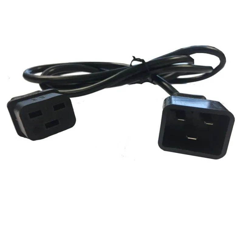 Cavo di alimentazione LANBERG IEC320 C19 a C20 1,8 m 16A nero - immagine 1