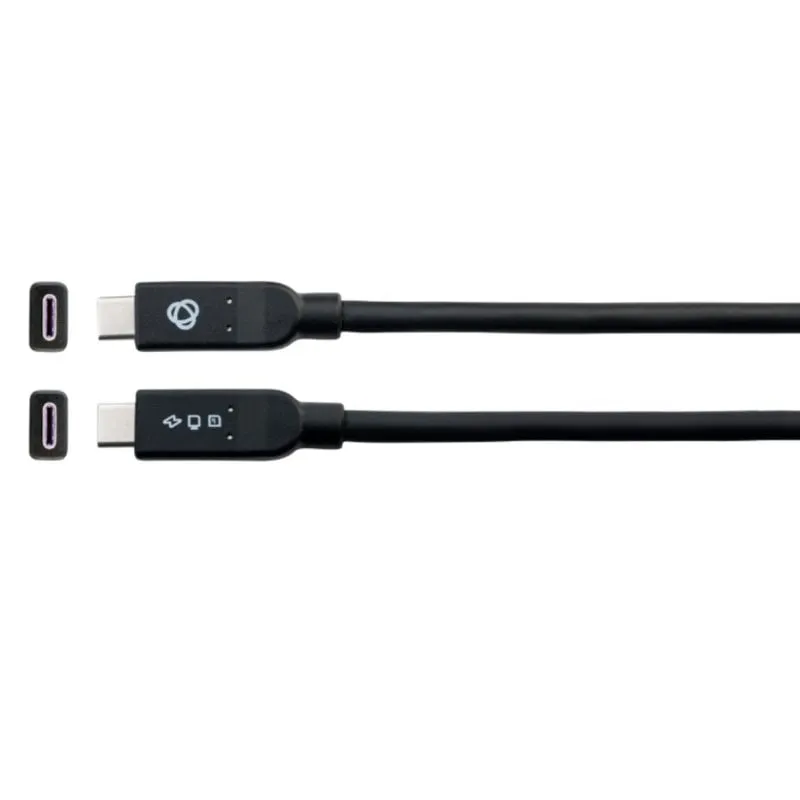 Cavo USB-C Kramer Electronics USB 3.2 Gen 2 10 Gbit/s 1,8 m Nero - immagine 1