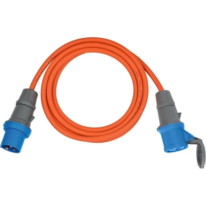 Multipresa Brennenstuhl 1167650605 2 prese 5 m IP44 arancione esterno - immagine 1