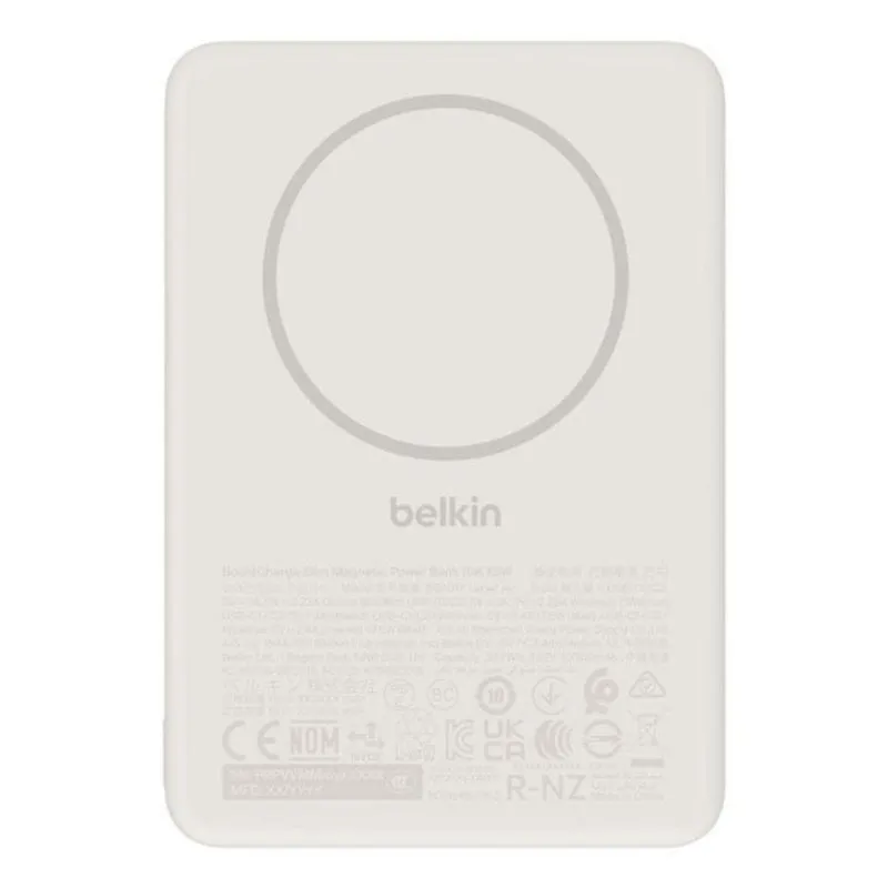 Power Bank Belkin BoostCharge Slim Magnetic 5000 mAh 7,5 W Arena - immagine 1