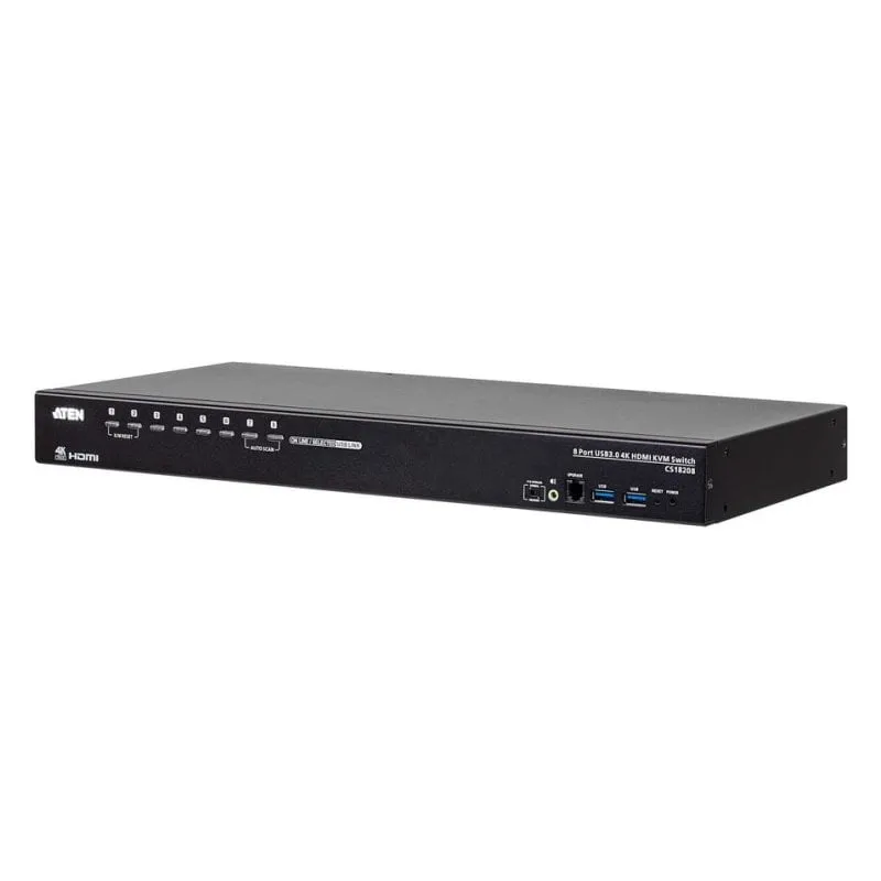 Switch KVM ATEN CS18208 8 porte HDMI 4K USB 3.0 - immagine 1