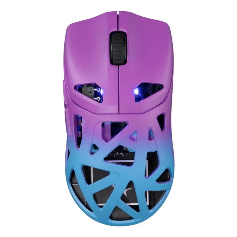 Mouse White Shark DAGONET Bluetooth 12000 DPI Blu Viola Ambidestro - immagine 1