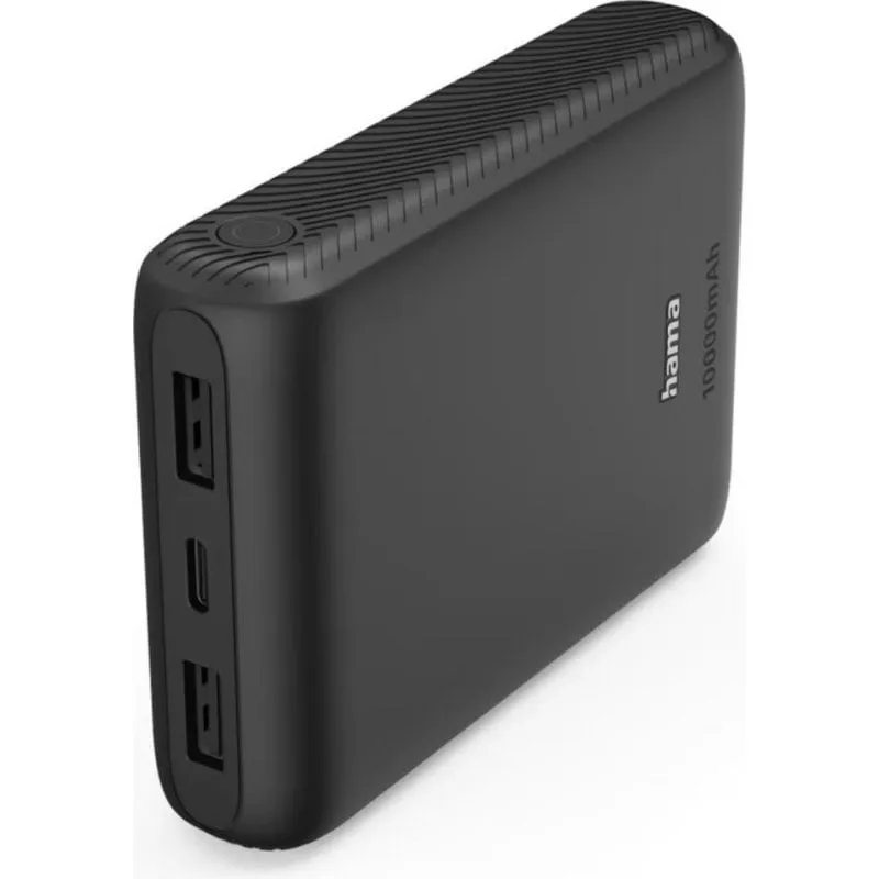 Batteria Esterna Hama 10000 mAh Fast Charge LED - immagine 1