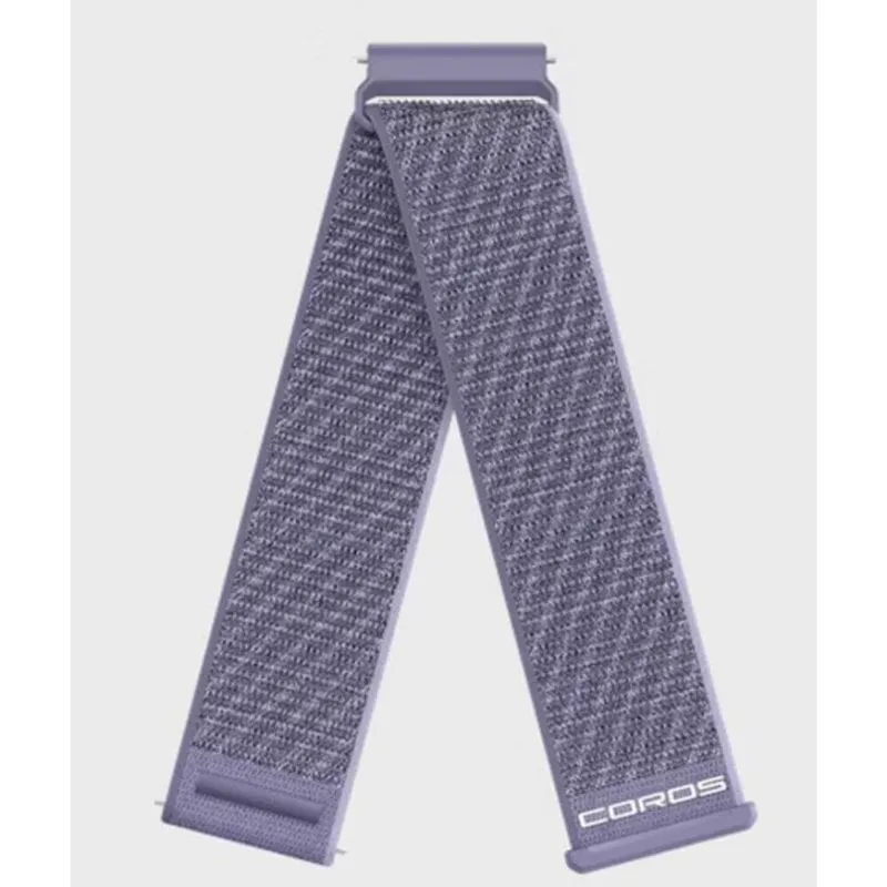 Cinturino per orologio Coros Apex 4 Nylon Lavender 24 mm - immagine 1