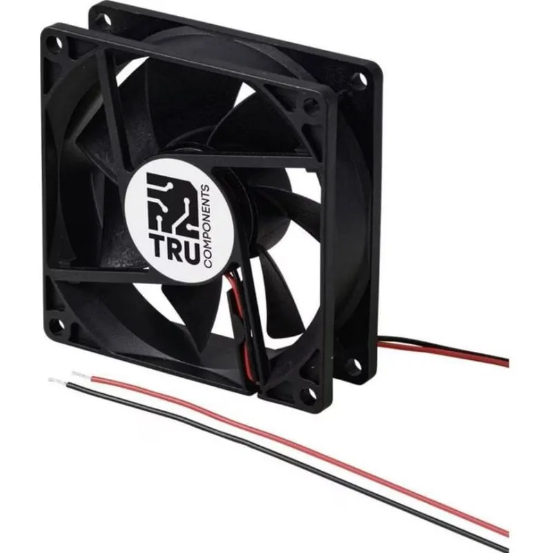 Raffreddamento Aria Tru Components 80 mm 3000 RPM TC-MX8025-12V0.1A Silenzioso - immagine 1